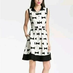 Kate Spade Monroe Bow Dress Silk Nwot